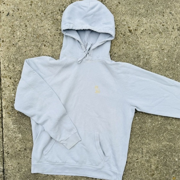 Light Gray Hoodie Sweater - Picture 5 of 8